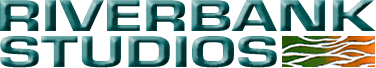 main title riverbank studios plus logo
